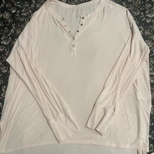 American Eagle Oversized Tunic Henley